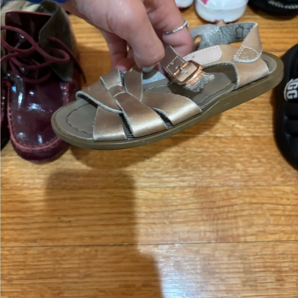 Bundle of 8 Pairs of Shoes: UGGS, Sandals, Sneakers, Zara